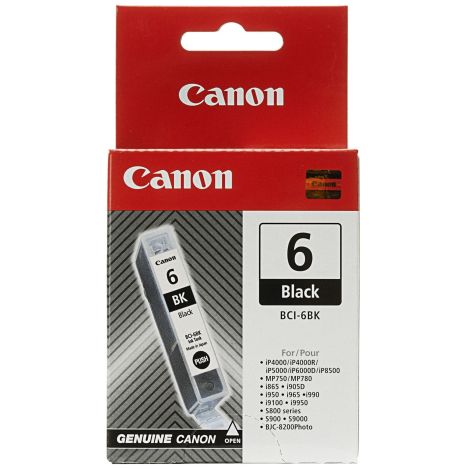 Cartridge Canon BCI-6BK, černá (black), originál