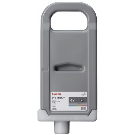 Cartridge Canon PFI-701GY, šedá (gray), originál