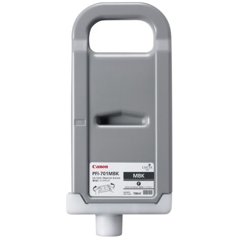 Cartridge Canon PFI-701MBK, matná černá (matte black), originál