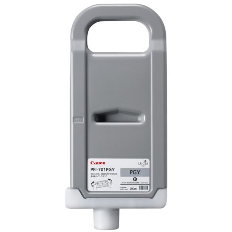 Cartridge Canon PFI-701PGY, foto šedá (photo gray), originál