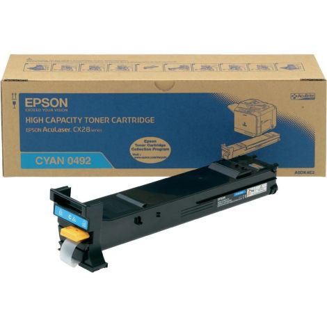 Toner Epson C13S050492 (CX28), azurová (cyan), originál