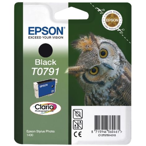 Cartridge Epson T0791, černá (black), originál