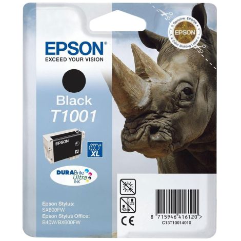 Cartridge Epson T1001, černá (black), originál