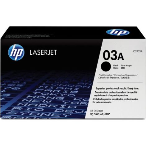Toner HP C3903A (03A), černá (black), originál