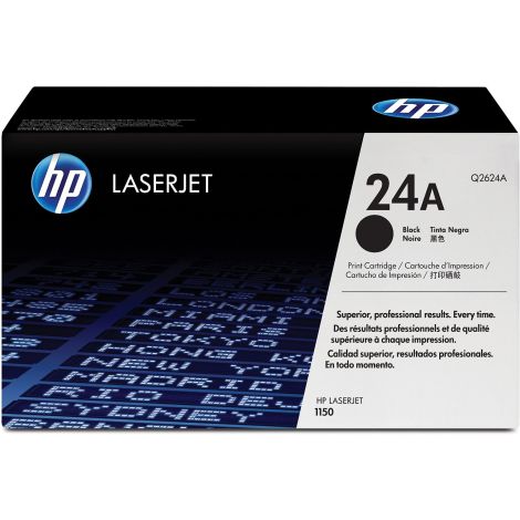 Toner HP Q2624A (24A), černá (black), originál