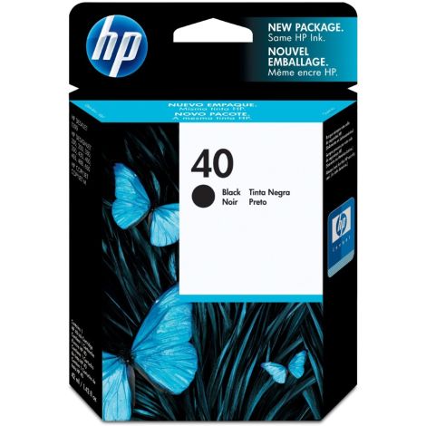 Cartridge HP 40 (51640A), černá (black), originál