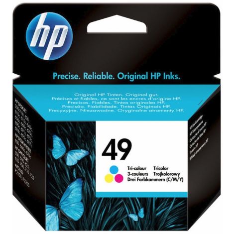 Cartridge HP 49 (51649AE), barevná (tricolor), originál