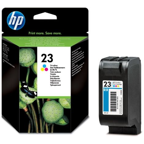 Cartridge HP 23 (C1823DE), barevná (tricolor), originál