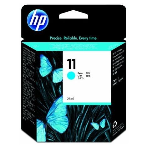 Cartridge HP 11 (C4836AE), azurová (cyan), originál