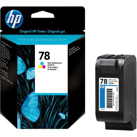 Cartridge HP 78 (C6578DE), barevná (tricolor), originál