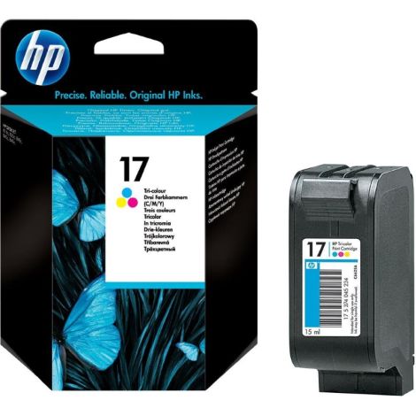 Cartridge HP 17 (C6625A), barevná (tricolor), originál