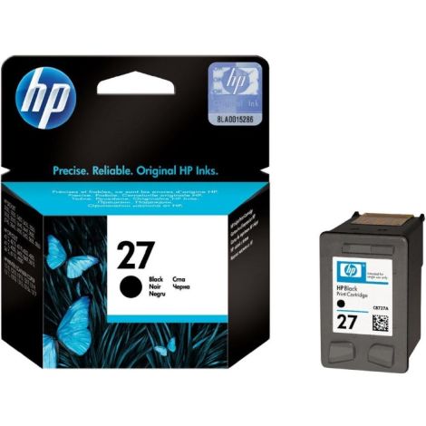 Cartridge HP 27 (C8727AE), černá (black), originál