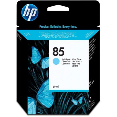 Cartridge HP 85 (C9428A), světlá azurová (light cyan), originál