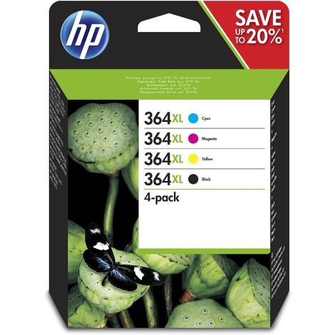 Cartridge HP 364 XL (J3M83AE) CMYK, čtyřbalení, multipack, originál