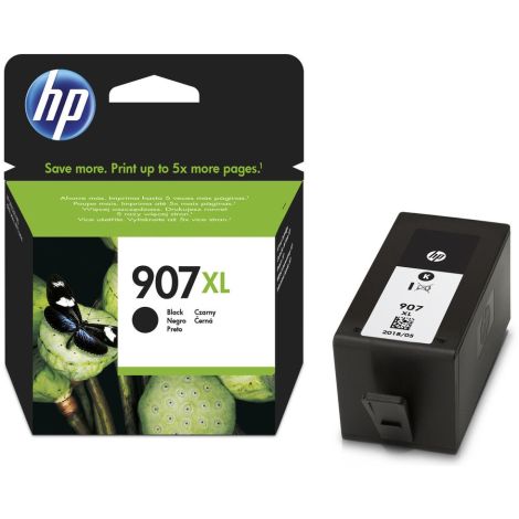 Cartridge HP 907XL (T6M19AE), černá (black), originál