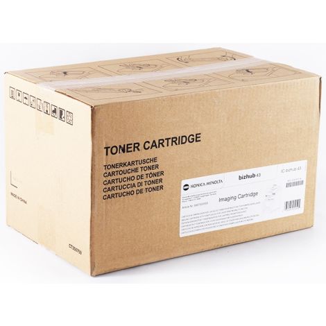 Toner Konica Minolta IC43, 9967000909 (Bizhub 43), černá (black), originál
