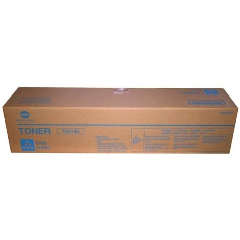 Toner Konica Minolta TN314C, A0D7451, azurová (cyan), originál