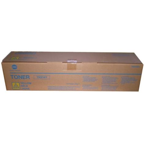 Toner Konica Minolta TN314Y, A0D7251, žlutá (yellow), originál