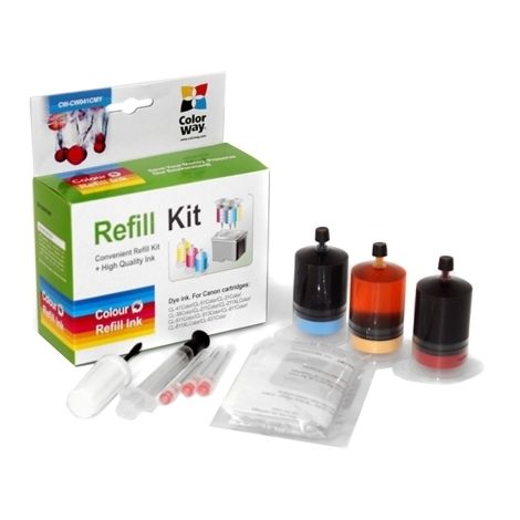 Plnicí sada (refill kit) pro kazetu HP 652 (F6V24AE), barevná (tricolor)