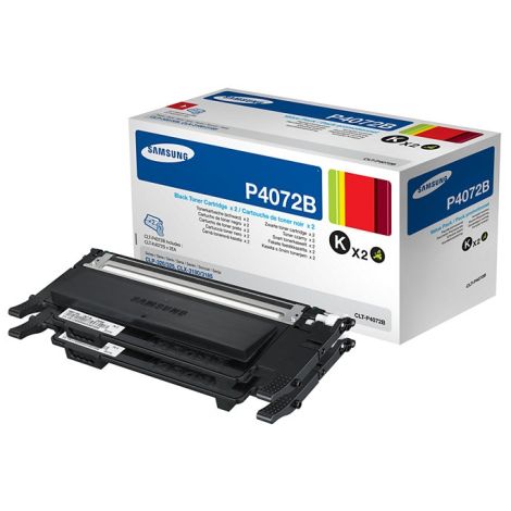 Toner Samsung CLT-P4072B, dvojbalení, černá (black), originál
