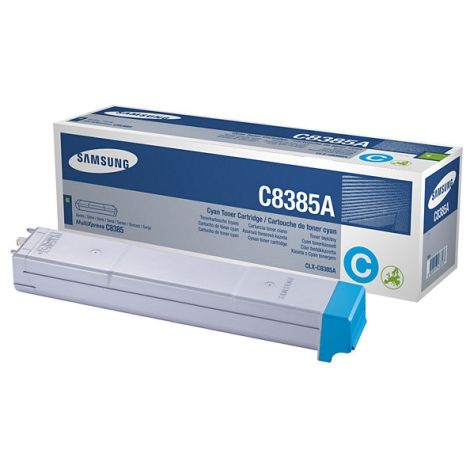 Toner Samsung CLX-C8385A, azurová (cyan), originál