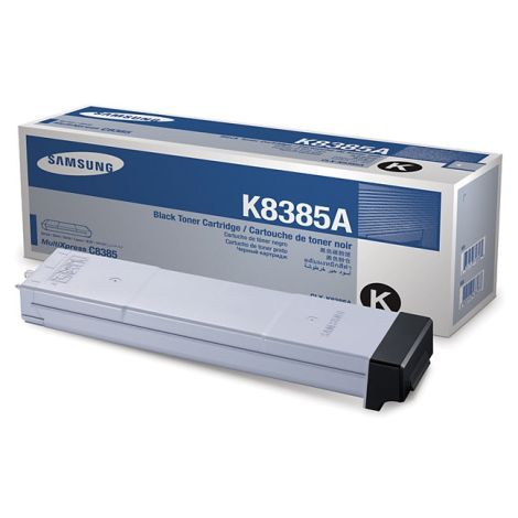 Toner Samsung CLX-K8385A, černá (black), originál