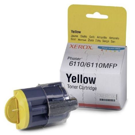 Toner Xerox 106R01204 (6110), žlutá (yellow), originál