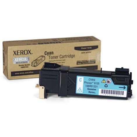 Toner Xerox 106R01335 (6125), azurová (cyan), originál