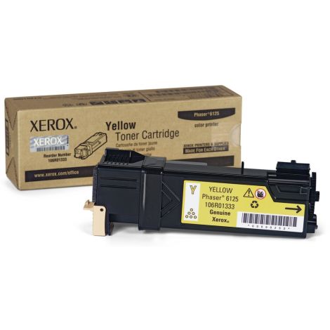 Toner Xerox 106R01337 (6125), žlutá (yellow), originál