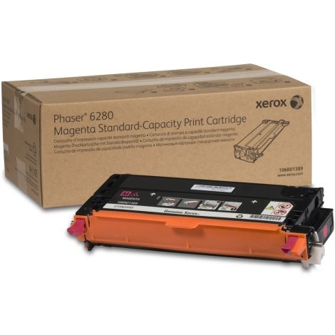 Toner Xerox 106R01389 (6280), purpurová (magenta), originál