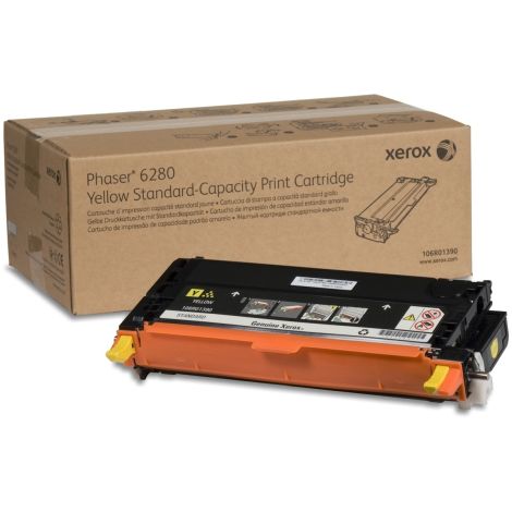 Toner Xerox 106R01390 (6280), žlutá (yellow), originál