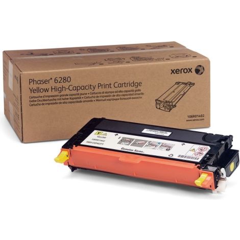Toner Xerox 106R01402 (6280), žlutá (yellow), originál