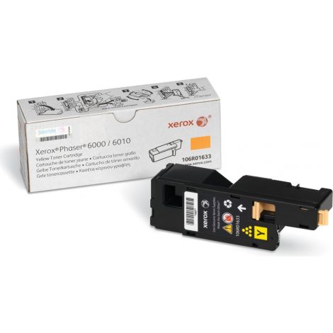 Toner Xerox 106R01633 (6000, 6010, 6015), žlutá (yellow), originál