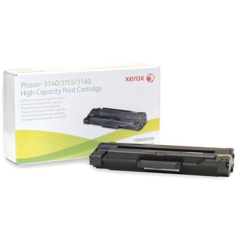 Toner Xerox 108R00909 (3140, 3155, 3160), černá (black), originál
