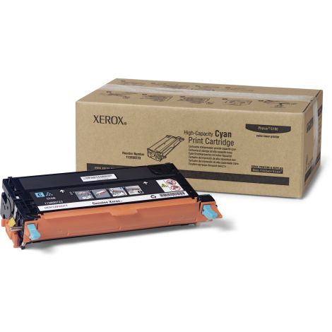 Toner Xerox 113R00723 (6180), azurová (cyan), originál