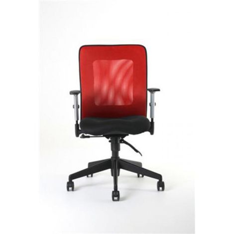 Kancelářská židle CALYPSO červená
