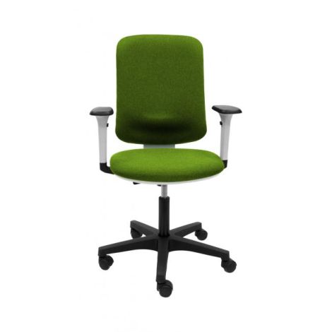 Kancelářská židle EVA zelená (Bombay 38) + područky P65