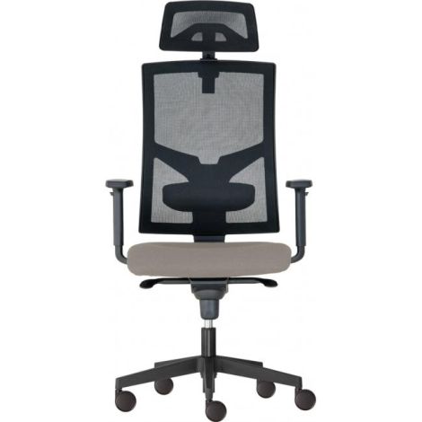 Kancelářská židle GAME Šéf SYN šedá (Bombay 34) + PDH nastavitelný + područky P44