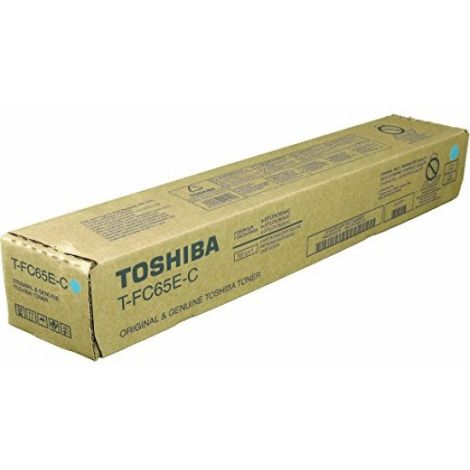 Originál toner Toshiba T-FC65E-C, azurová (cyan)