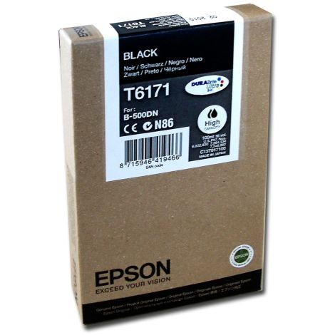 Cartridge Epson T6171, černá (black), originál