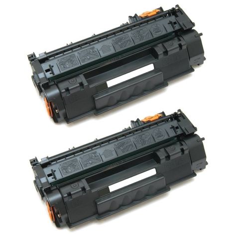 Toner HP Q7553XD (53X), dvojbalení, černá (black), alternativní