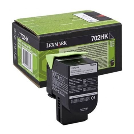 Toner Lexmark 702HK, 70C2HC0 (CS310, CS410, CS510), černá (black), originál