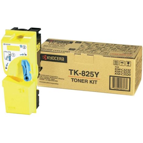Toner Kyocera TK-825Y, žlutá (yellow), originál