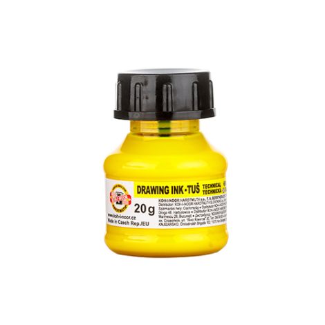 Tuš technický KOH-I-NOOR 20 g, žlutý