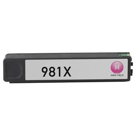 Cartridge HP 981X, L0R10A, purpurová (magenta), alternativní