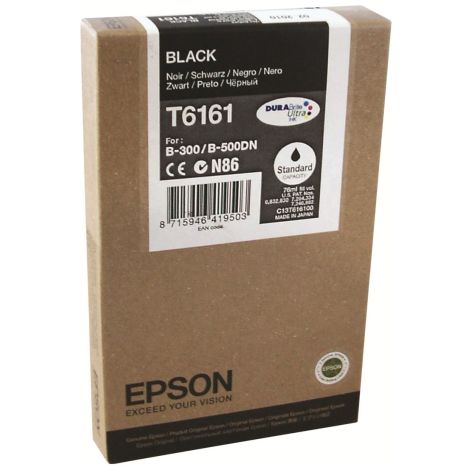 Cartridge Epson T6161, černá (black), originál