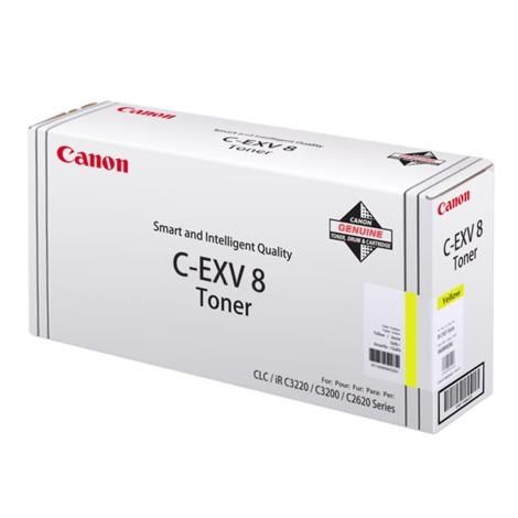 Toner Canon C-EXV8, žlutá (yellow), originál
