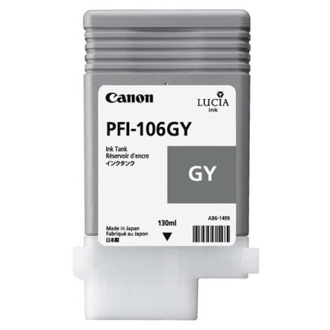 Cartridge Canon PFI-106GY, šedá (gray), originál