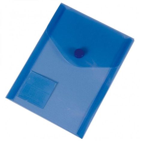 Plastový obal A6 s drukem Karton PP modrý