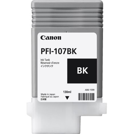 Cartridge Canon PFI-107BK, černá (black), originál